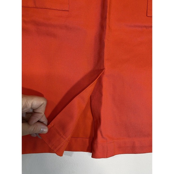 BOAST Casual Orange Straight Skirt Tennis Athletic Fit Country Club‎ Size 2 - Picture 4 of 9